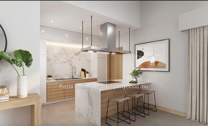 Contemporary villas in a residential setting