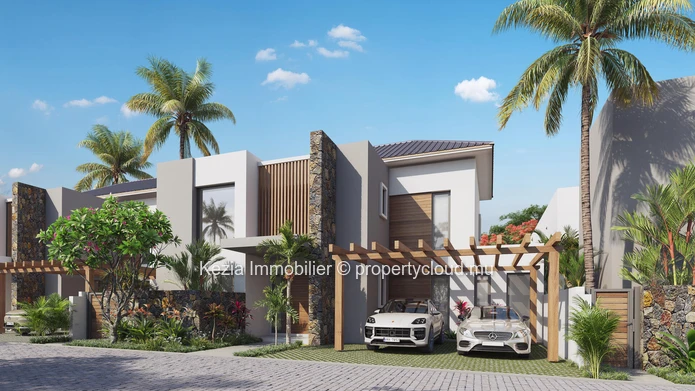 Contemporary Villa And Its Lush Garden