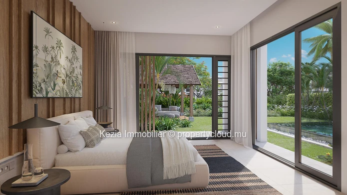 Contemporary Villa And Its Lush Garden